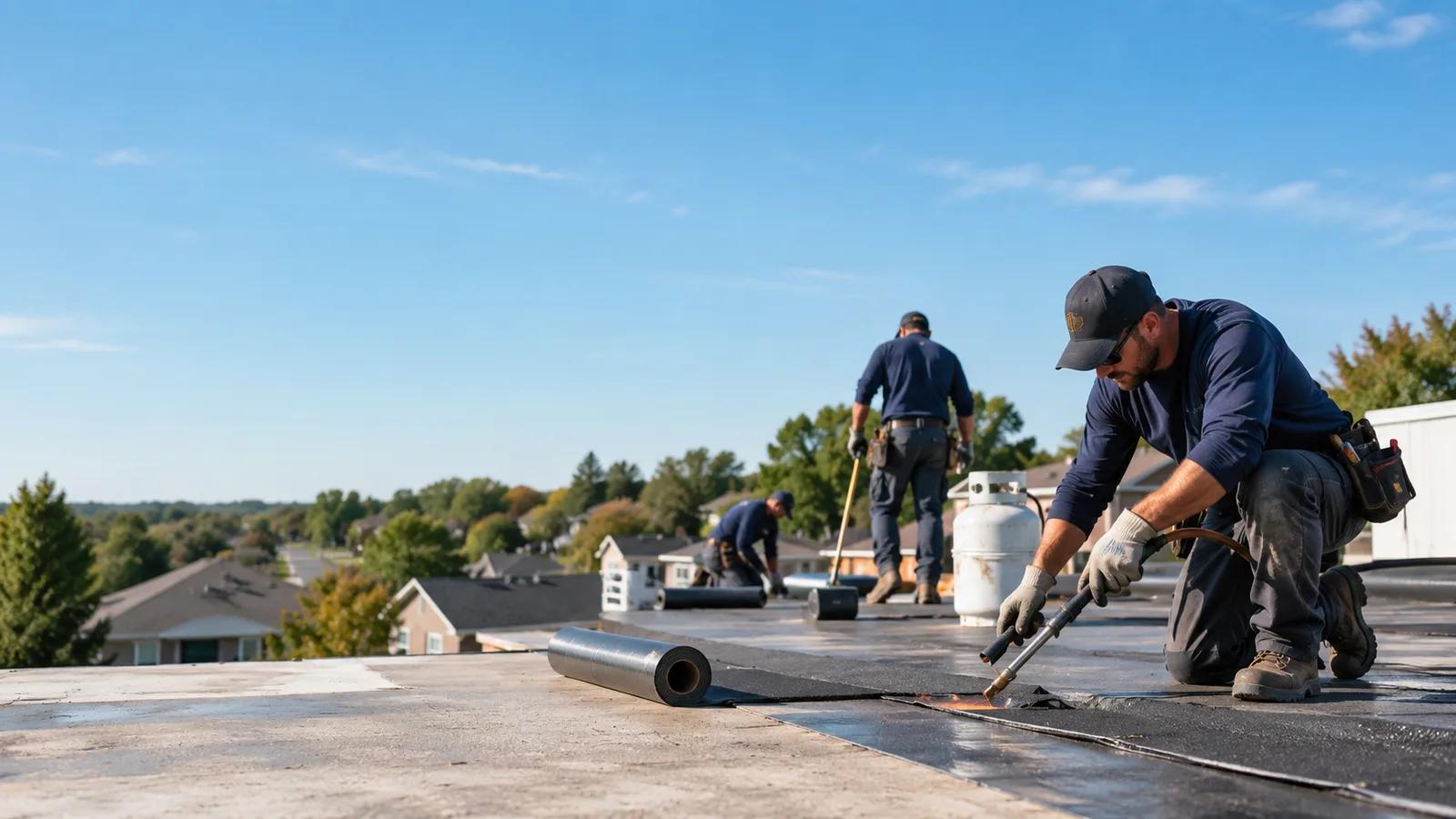 Flat Roof Leak Repair providers in Connerville, OK